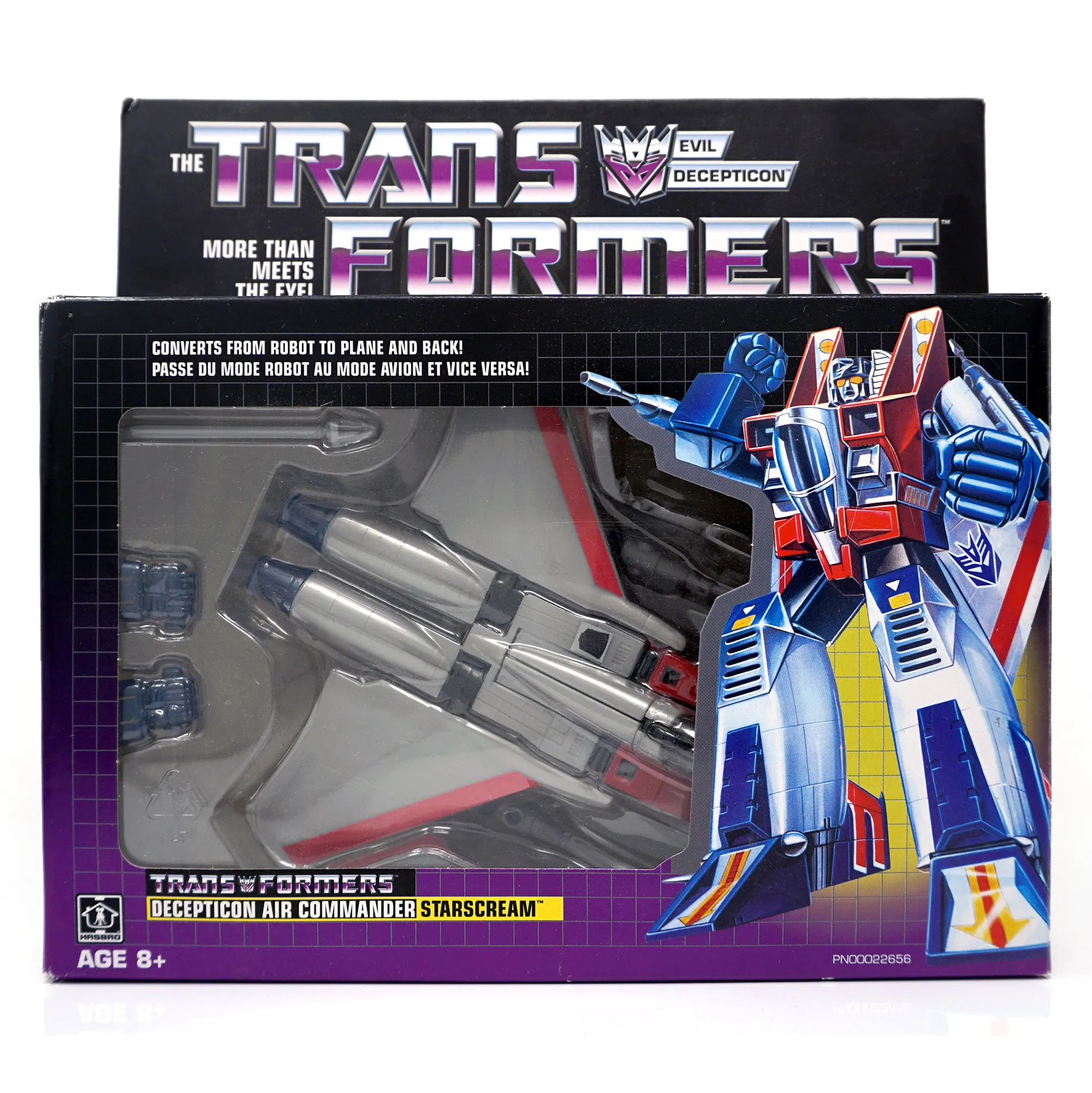 Transformers – G1 – Starscream (Reissue)