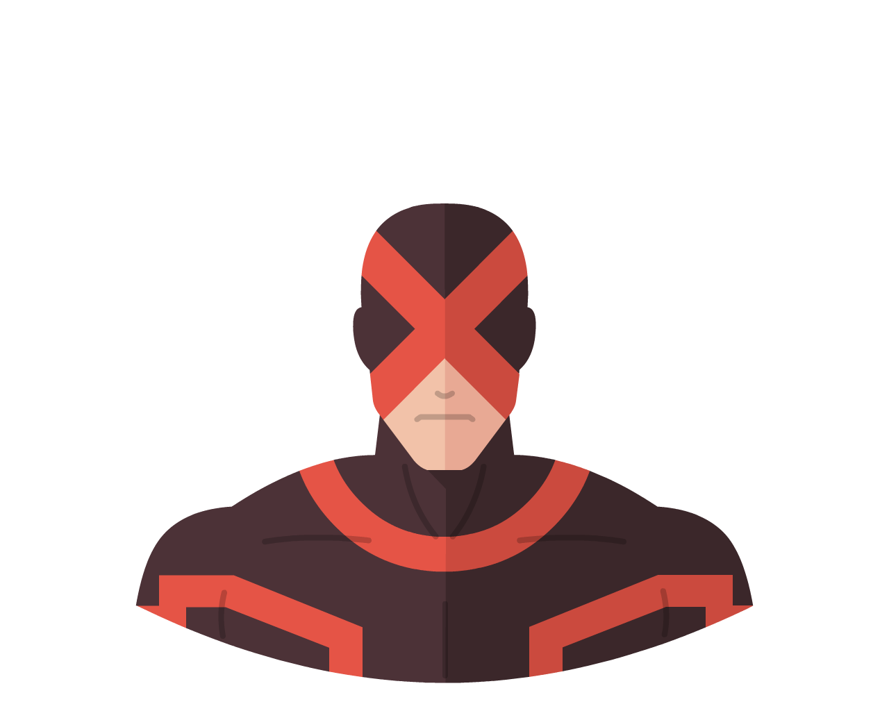 Cyclops (Marvel Now Ver.) flat icon