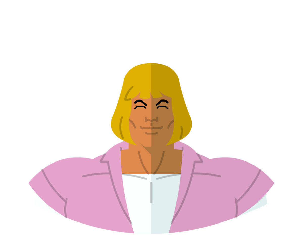He-Man (Prince Adam) flat icon