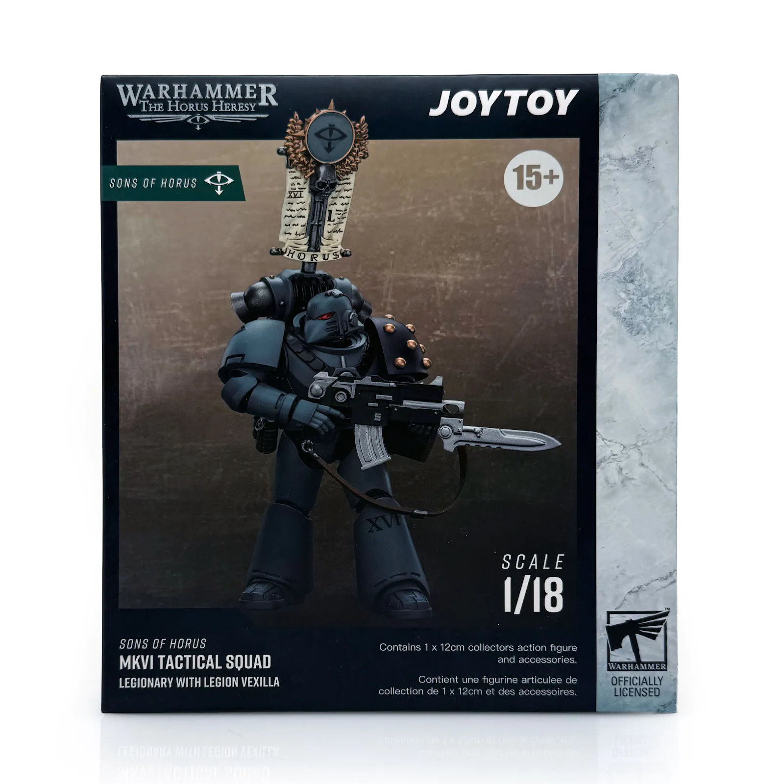 Warhammer Sons of Horus MKVI Tactical Squad – Leginary with Legion Vexilla