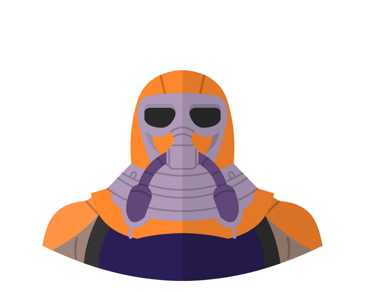 Bruce Sato flat icon