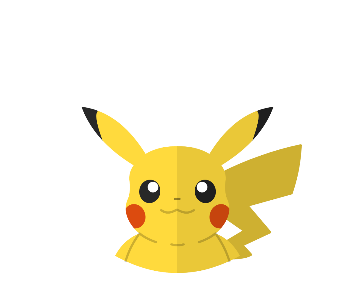 Pikachu flat icon